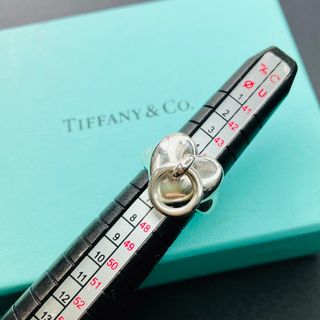 ティファニー(Tiffany & Co.)の【良品 正規品】 ティファニー ドアノッカー ハート シルバーリング 指輪 6号(リング(指輪))