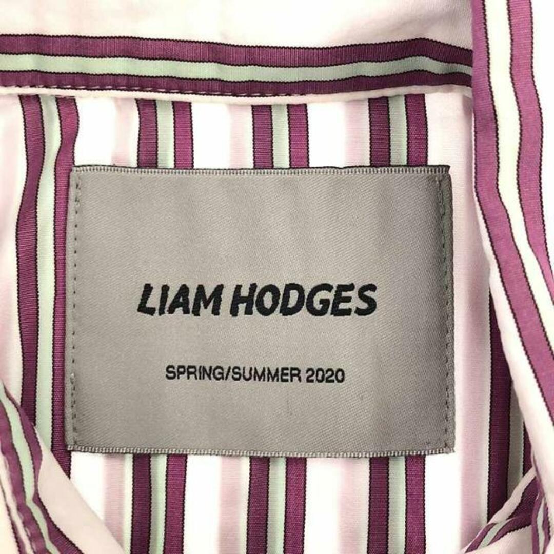 LIAM HODGES / リアムホッジス | 2020SS | ストライプ パネル切替 シャツ | XS | マルチカラー | メンズ メンズのトップス(Tシャツ/カットソー(七分/長袖))の商品写真