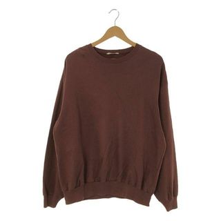 オーラリー(AURALEE)のAURALEE / オーラリー | 2021AW | ELASTIC HIGH GAUGE SWEAT P/O ハイゲージ クルーネックスウェット | 4 | ボルドー | メンズ(スウェット)