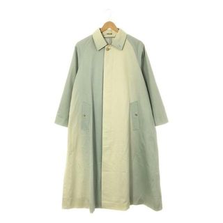 オーラリー(AURALEE)のAURALEE / オーラリー | WASHED FINX GRADATION DYED LONG COAT / ウォッシュドフィンクスグラデーションダイロングコート | 0 | MORNING BL | レディース(その他)