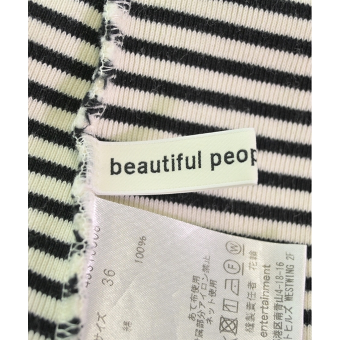 beautiful people(ビューティフルピープル)のbeautiful people Tシャツ・カットソー 36(S位) 【古着】【中古】 レディースのトップス(カットソー(半袖/袖なし))の商品写真