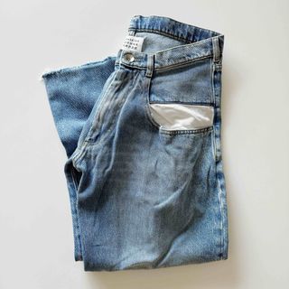 マルタンマルジェラ(Maison Martin Margiela)のMaison Margiela コントラスト ポケット デニムパンツ(デニム/ジーンズ)