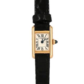 カルティエ(Cartier)のカルティエ ミニタンク YG W1501856 YG クォーツ(腕時計)