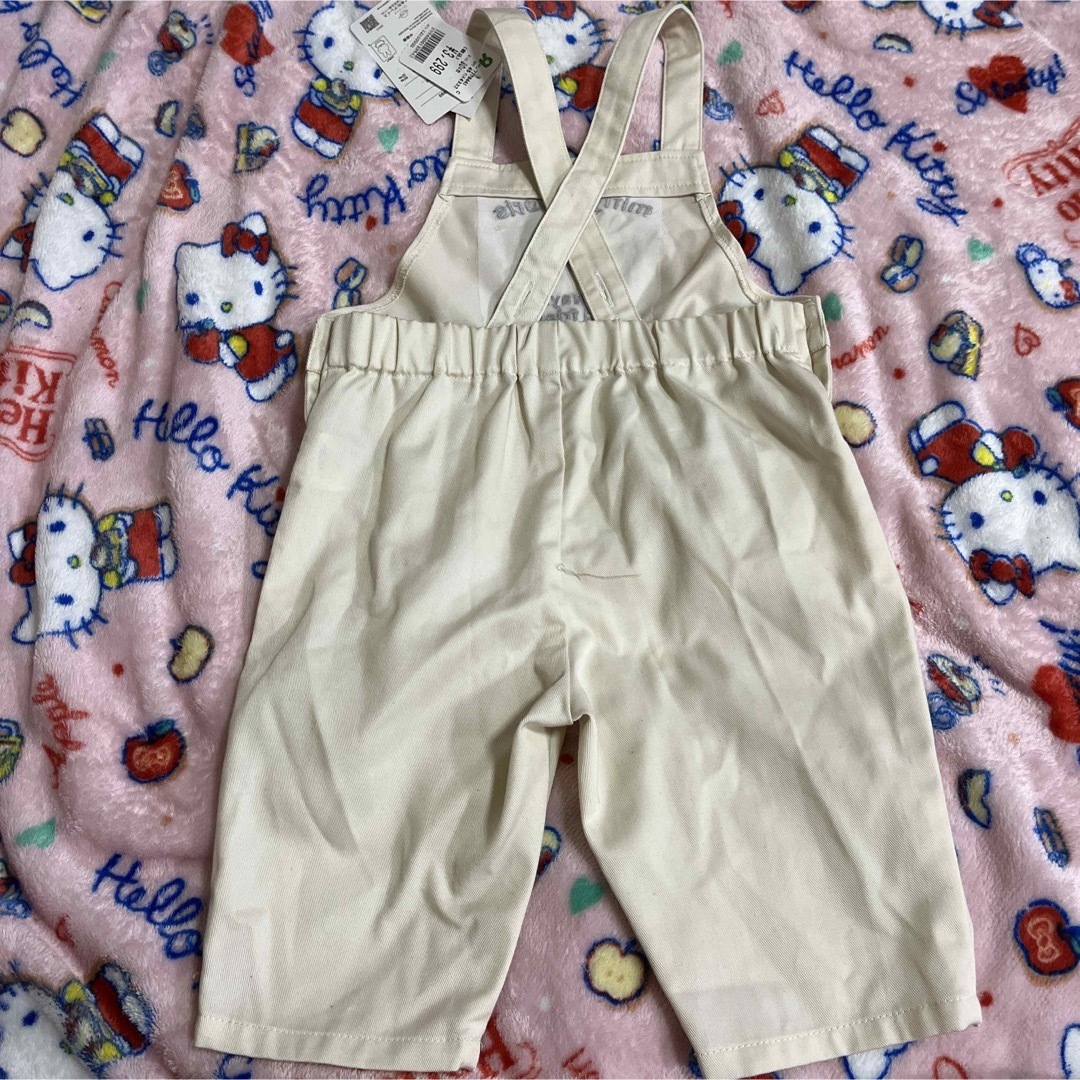miffy(ミッフィー)のミッフィー 2点セット サロペット ジャンパースカート キッズ/ベビー/マタニティのベビー服(~85cm)(パンツ)の商品写真
