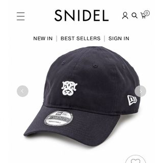 完売色🌷新作新品🍀 【SNIDEL|NEW ERA®】コラボキャップ