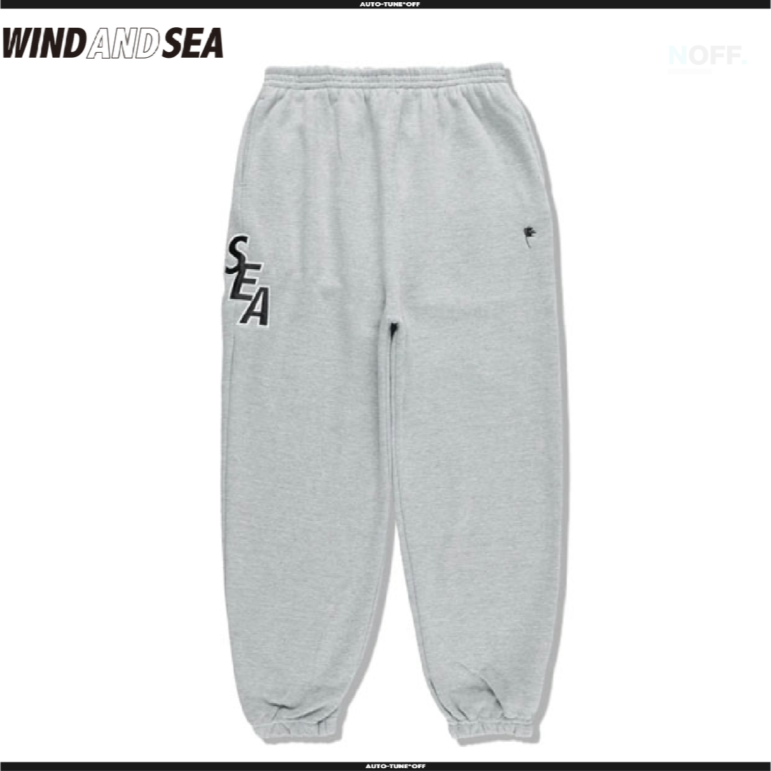 WIND AND SEA(ウィンダンシー)のWIND AND SEA S_E_A SWEAT PANTS GREY L メンズのパンツ(その他)の商品写真