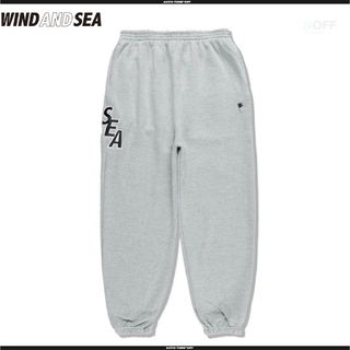 WIND AND SEA S_E_A SWEAT PANTS GREY L