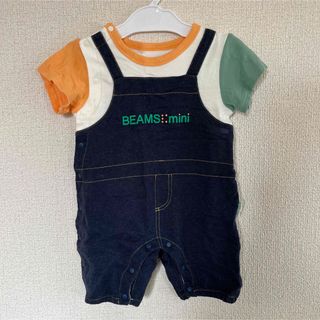 ビームス(BEAMS)の80♡半袖ロンパース　beams mini(ロンパース)