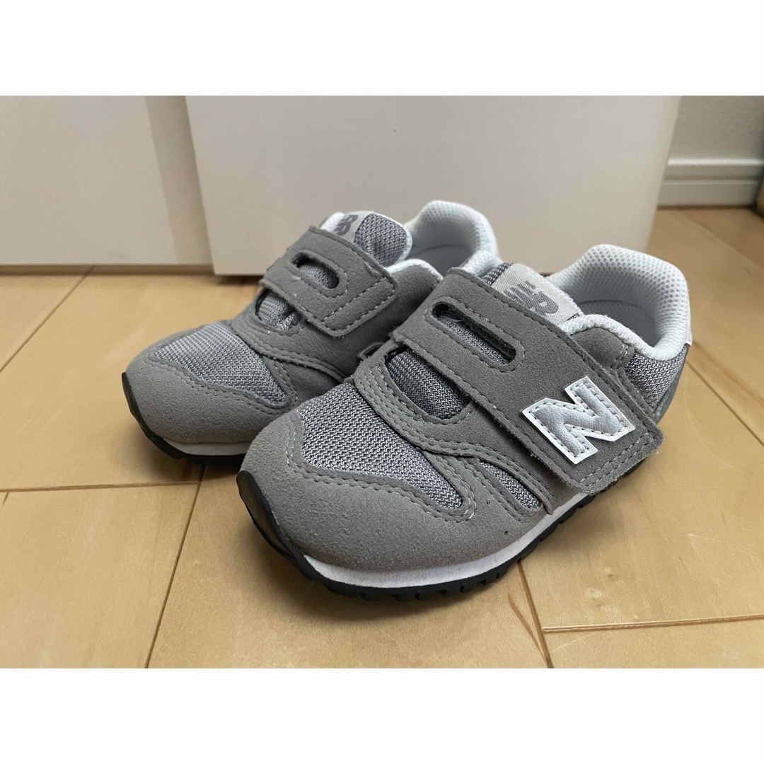 new balance ニューバランス グレー キッズ/ベビー/マタニティのベビー靴/シューズ(~14cm)(スニーカー)の商品写真