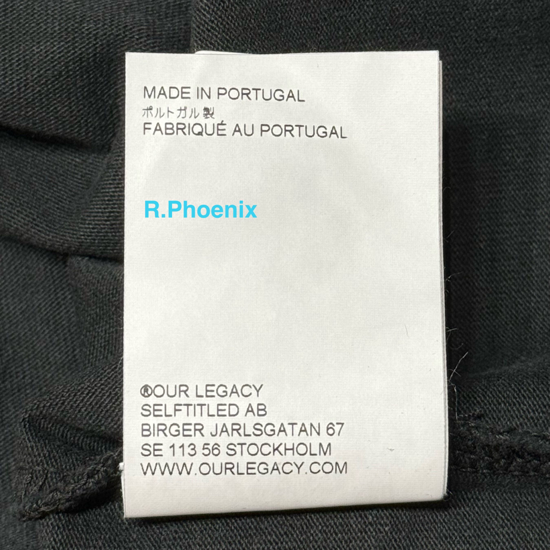 【OUR LEGACY】SWING OF PENDULUM PRINT 46 メンズのトップス(Tシャツ/カットソー(半袖/袖なし))の商品写真