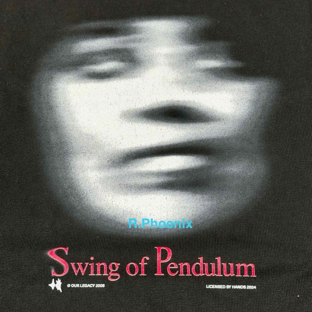 【OUR LEGACY】SWING OF PENDULUM PRINT 46 メンズのトップス(Tシャツ/カットソー(半袖/袖なし))の商品写真