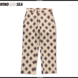 WIND AND SEA IKAT.D PATTERN PANTS M