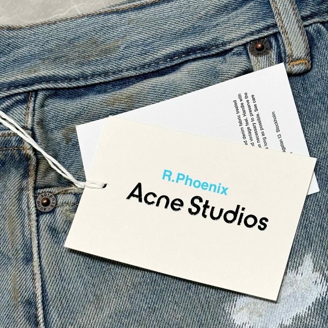 Acne Studios - ACNE STUDIOS 1981M loose fit jeans 46の通販 Acne Studios - ACNE STUDIOS 1981M loose fit jeans 46の通販