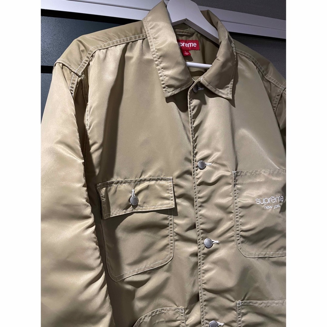 Supreme(シュプリーム)の新品 L Supreme 24ss Nylon chore coat Tan メンズのジャケット/アウター(カバーオール)の商品写真