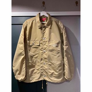 Supreme - 新品 L Supreme 24ss Nylon chore coat Tan