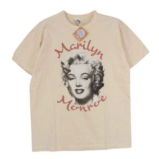 トイズマッコイ(TOYS McCOY)のTOY'S McCOY トイズマッコイ  TMC2113 MARILYN MONROE TEE NIAGARA マリリン モンロー  半袖 Tシャツ オフホワイト系 M【新古品】【未使用】【中古】(シャツ)