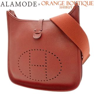 エルメス(Hermes)のHERMES(エルメス) エブリン3 PM レッド赤 トリヨンクレマンス パラジウム金具 シルバー金具 T刻印 ショルダーバッグ 肩掛け 斜め掛け エヴリン レディース 40802094032【中古】【アラモード】(ショルダーバッグ)