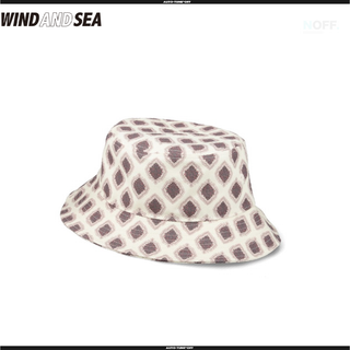 ウィンダンシー(WIND AND SEA)のWIND AND SEA IKAT.D PATTERN BUCKET HAT(その他)