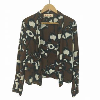 マルニ(Marni)のMARNI(マルニ) 総柄 レーヨンジャケット レディース アウター ジャケット(その他)