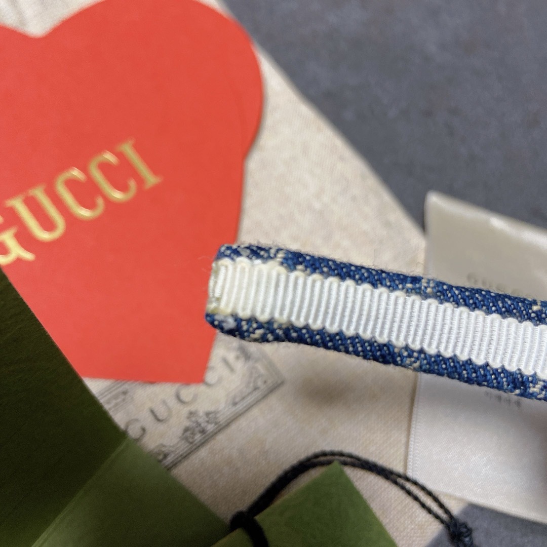Gucci(グッチ)のGUCCI デニム カチューシャ レディースのヘアアクセサリー(カチューシャ)の商品写真