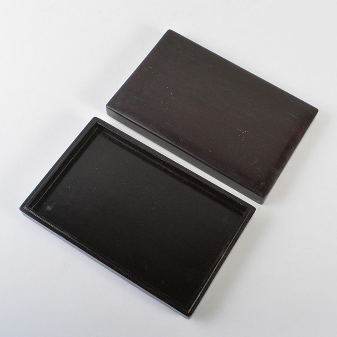 中国硯】文房具『端渓双龍紋硯』箱付 面白 硯サイズ縦約25cm 中国硯】文房具『端渓双龍紋硯』箱付 面白 硯サイズ縦約25cm