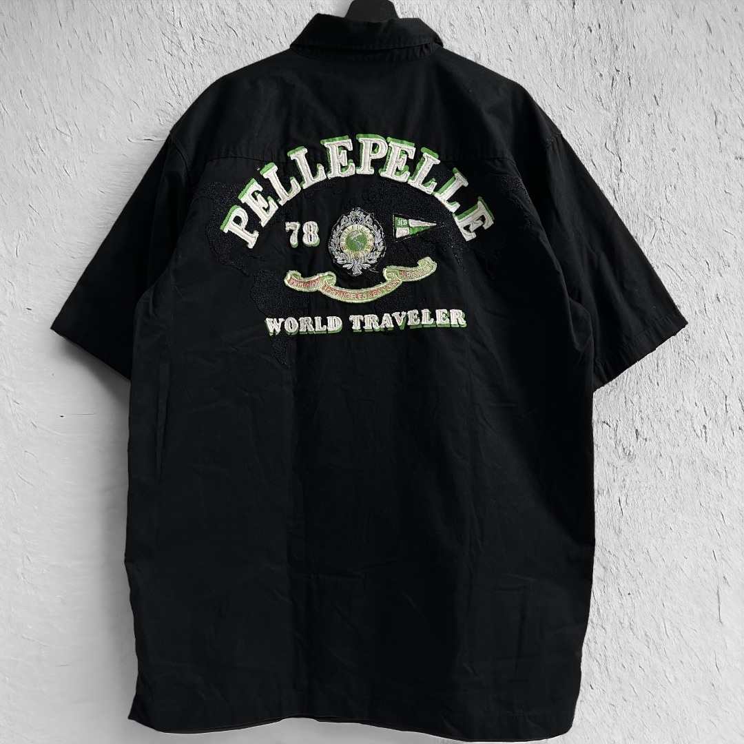 PELLE PELLE(ペレペレ)のレア物【pelle pelle】VINTAGE ワッペン B系 HIPHOP メンズのトップス(シャツ)の商品写真