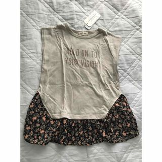 120cm  marble mix mart 半袖　カットソー　Tシャツ  新品(Tシャツ/カットソー)