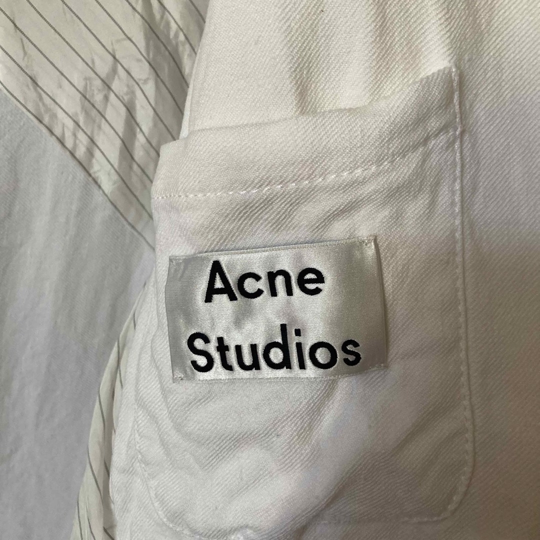 Acne Studios(アクネストゥディオズ)のAcneStudios アクネステュディオ　メンズ　ジャケット　麻　背抜き　帯 メンズのジャケット/アウター(テーラードジャケット)の商品写真