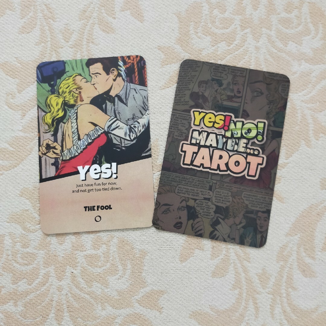 【新品未使用】YES NO MAYBE イエスノーメイビータロットカード 【新品未使用】YES NO MAYBE イエスノーメイビータロットカード
