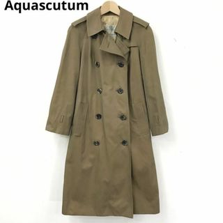 アクアスキュータム(AQUA SCUTUM)のアクアスキュータム　Aqua5　カーキ　トレンチコート　ベルト付き　ロング丈(トレンチコート)