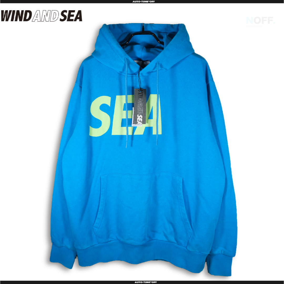 WIND AND SEA(ウィンダンシー)のWIND AND SEA Sulfer Hoodieパーカー CYAN M メンズのトップス(パーカー)の商品写真
