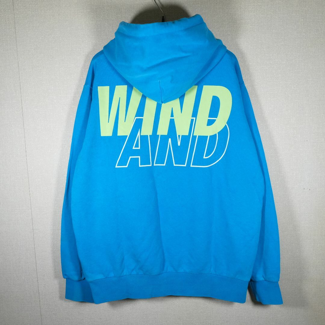 WIND AND SEA(ウィンダンシー)のWIND AND SEA Sulfer Hoodieパーカー CYAN M メンズのトップス(パーカー)の商品写真