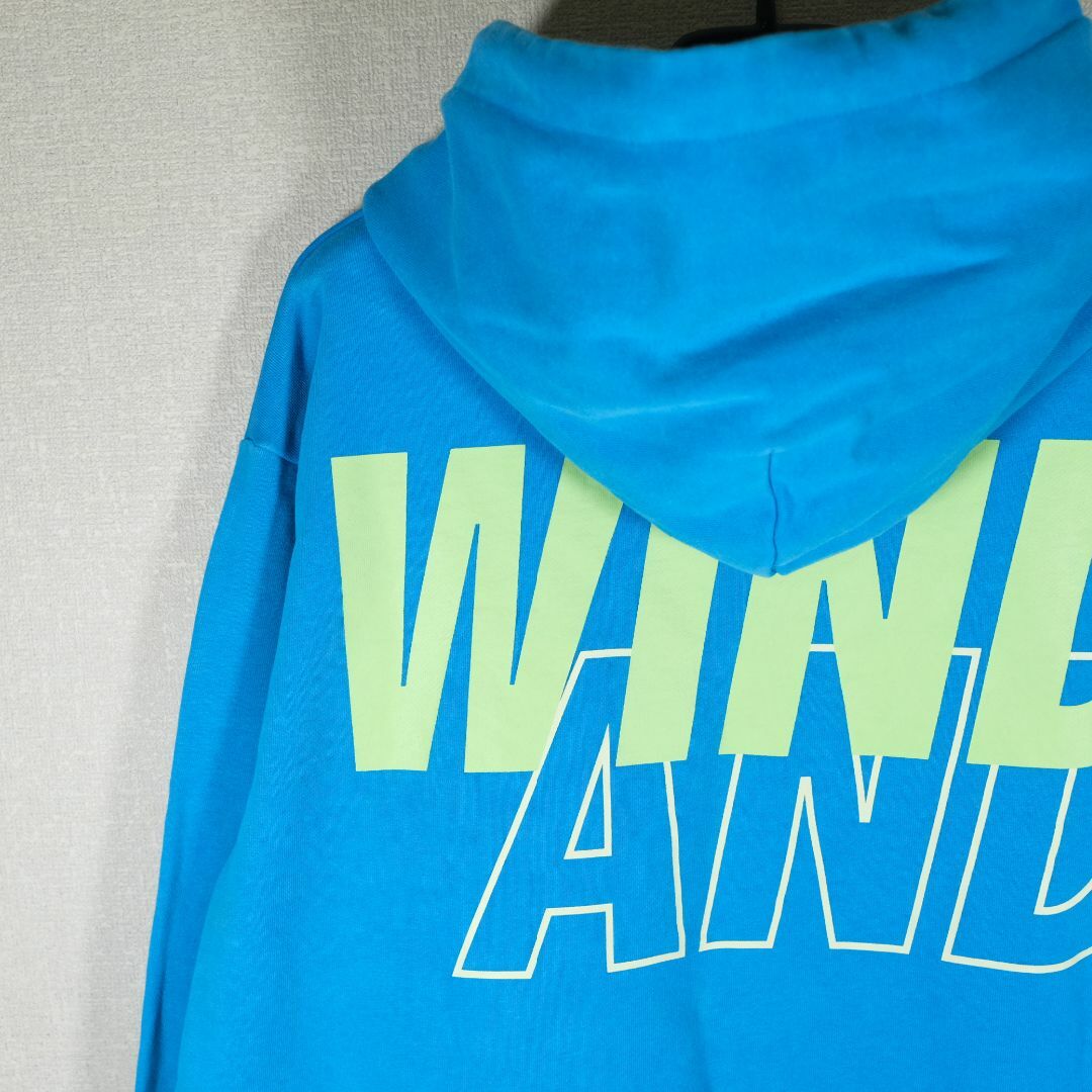 WIND AND SEA(ウィンダンシー)のWIND AND SEA Sulfer Hoodieパーカー CYAN M メンズのトップス(パーカー)の商品写真