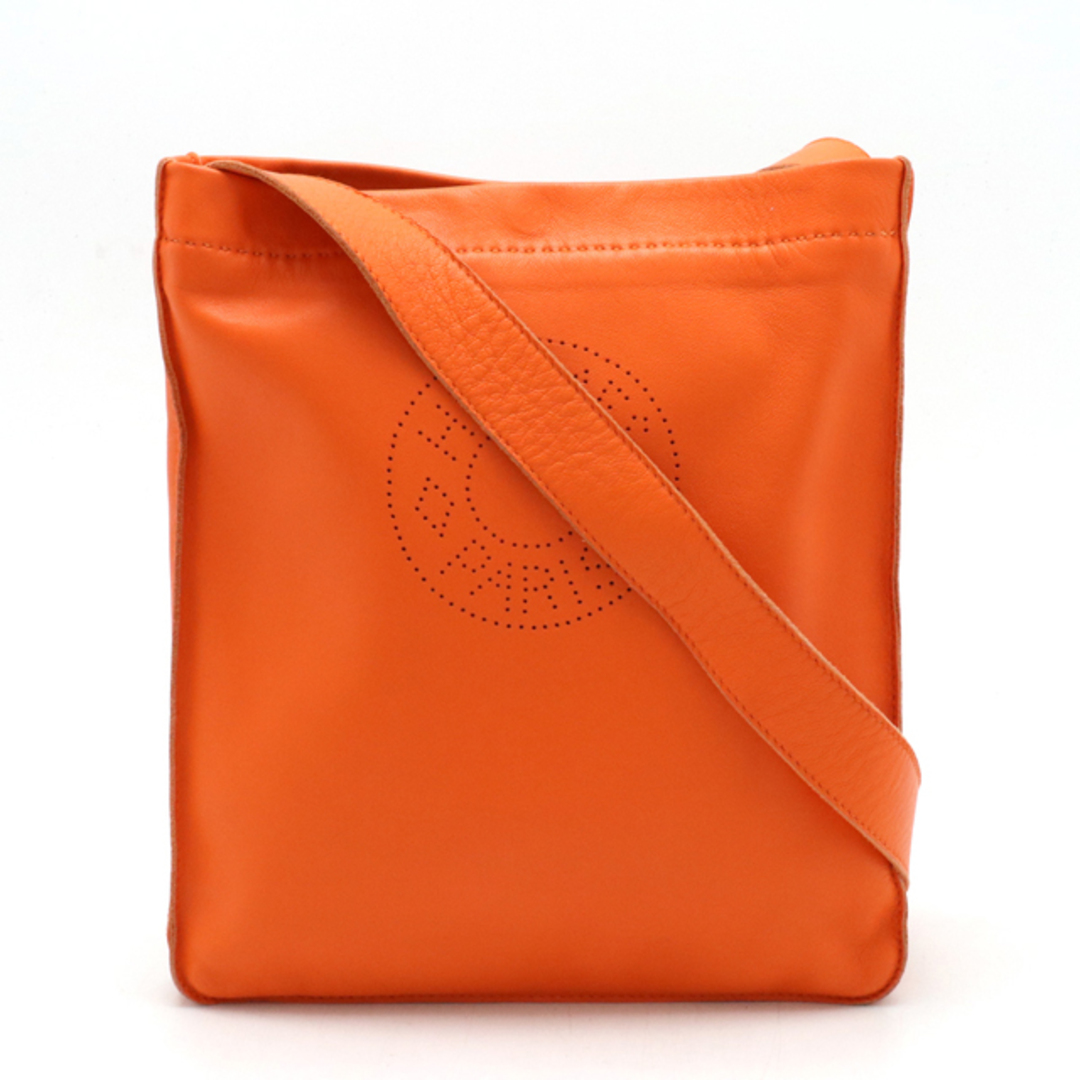 HERMES エルメス クルードセル ポシェット ショルダーバッグ  レッドHERMES