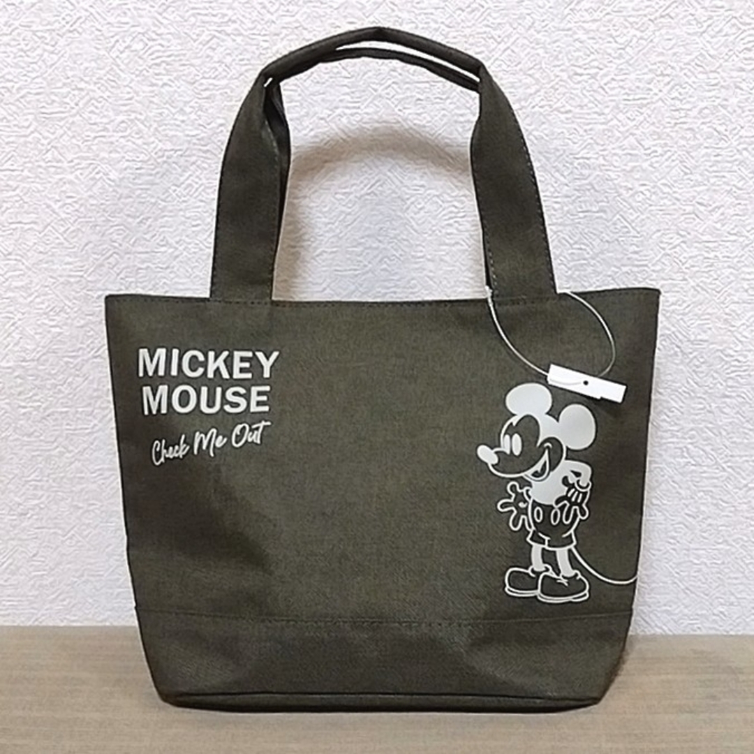 Disney(ディズニー)のDisney ディズニー ミッキー トートバッグ カーキ レディースのバッグ(トートバッグ)の商品写真