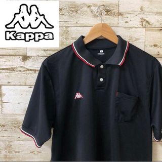 カッパ(Kappa)のカッパ KAPPA ゴルフウェア ポロシャツ ブラック (ポロシャツ)