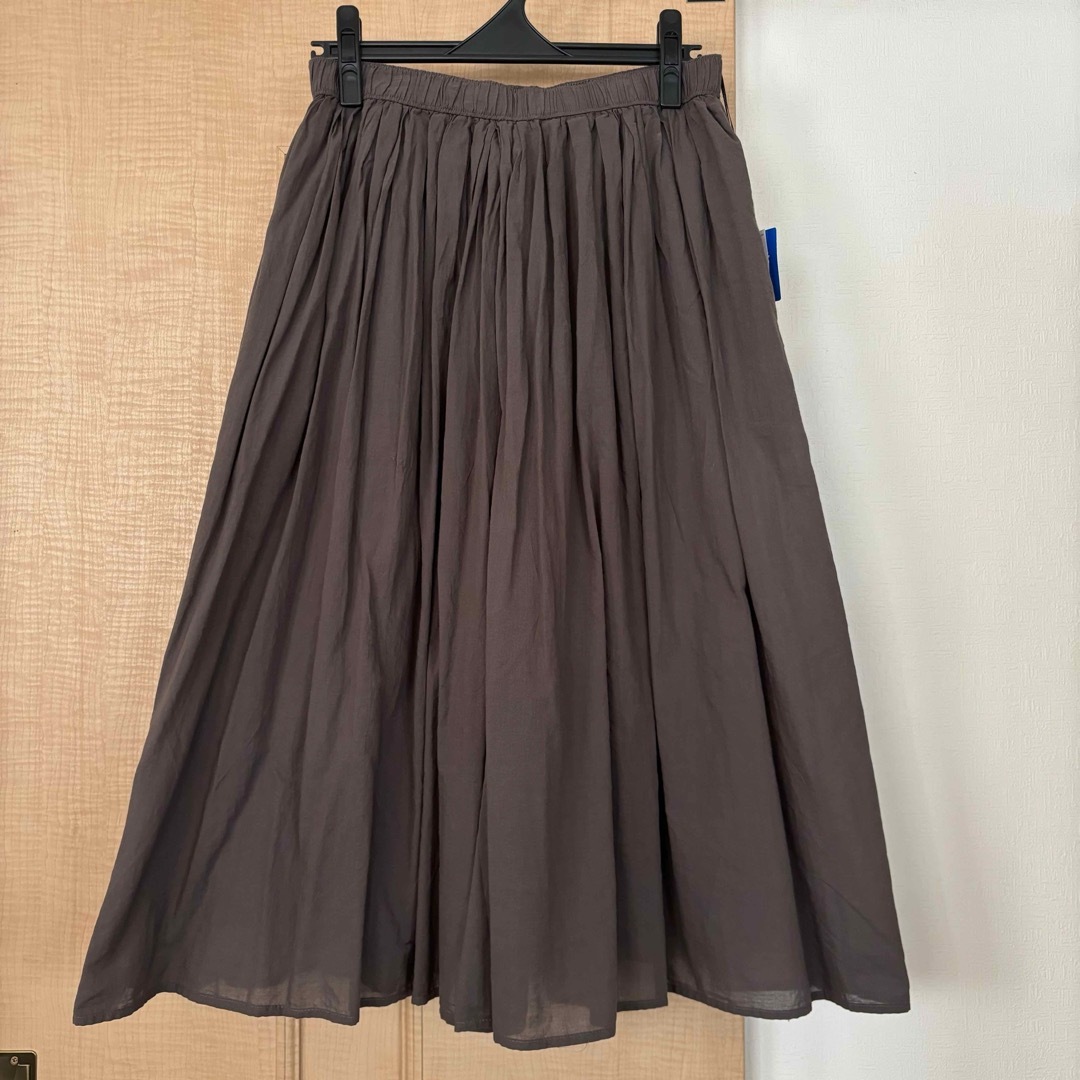 M スカーチョ 新品未着用 裏地付き トップバリュー UV対策 レディースのスカート(ロングスカート)の商品写真