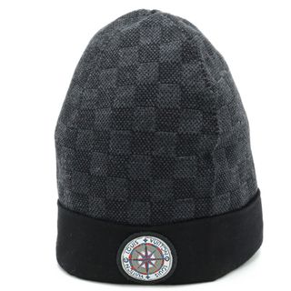 ルイヴィトン(LOUIS VUITTON)のルイ ヴィトン ボネ ダミエグラフィティーマップ ニット帽 （12411015）(ハット)