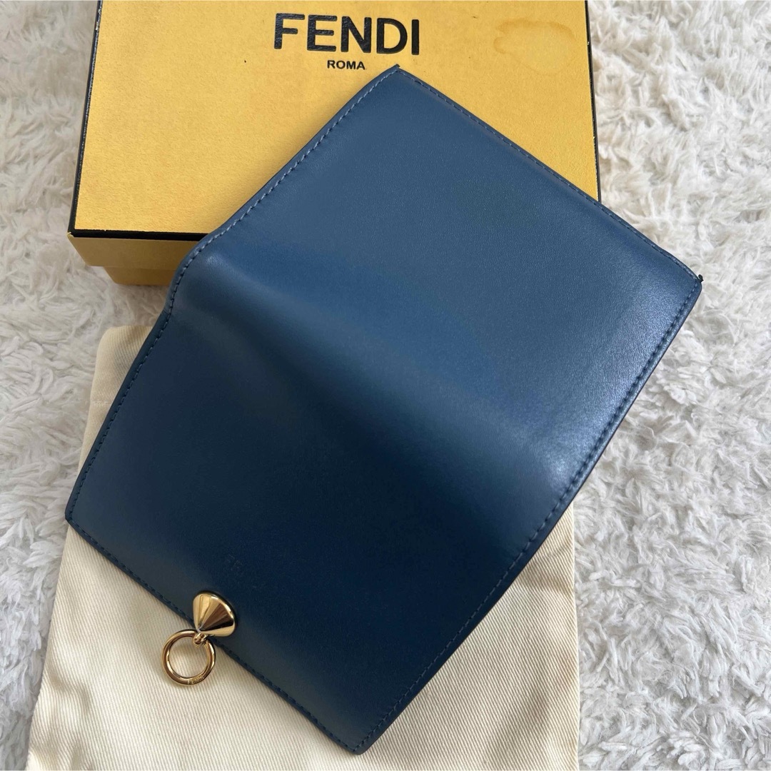 FENDI(フェンディ)の綺麗！FENDI フェンディ バイザウェイ トリフォールド 二つ折り財布 レディースのファッション小物(財布)の商品写真