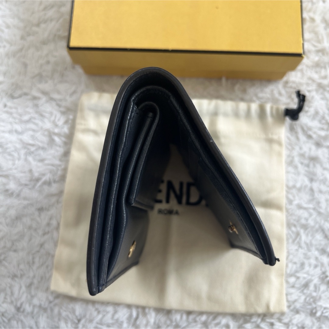 FENDI(フェンディ)の綺麗！FENDI フェンディ バイザウェイ トリフォールド 二つ折り財布 レディースのファッション小物(財布)の商品写真