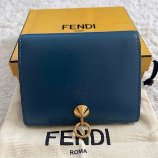 フェンディ(FENDI)の綺麗！FENDI フェンディ バイザウェイ トリフォールド 二つ折り財布(財布)