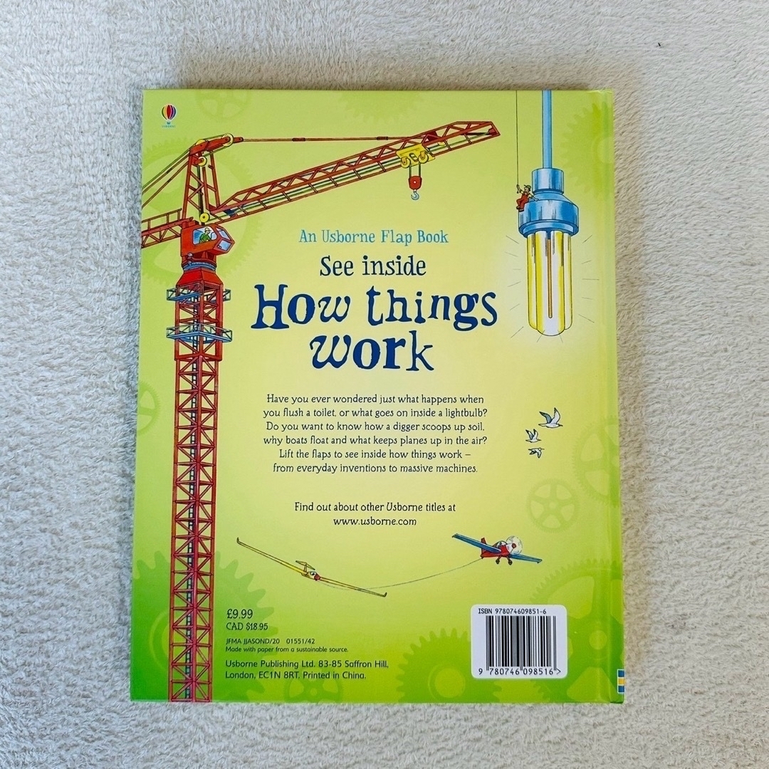 新品⭐︎英語 仕掛け絵本 see inside How things work エンタメ/ホビーの本(洋書)の商品写真