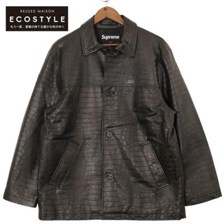 シュプリーム(Supreme)のシュプリーム 22SS Faux Croc Car Coat S(その他)