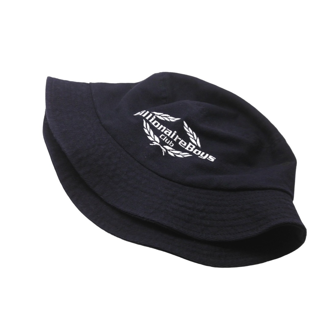 BBC(ビリオネアボーイズクラブ)のBillionaire Boys Club ビリオネアボーイズクラブ ハット 帽子 刺繍 日本製 コットン ブラック ホワイト M 美品 中古 62142 レディースの帽子(ハット)の商品写真