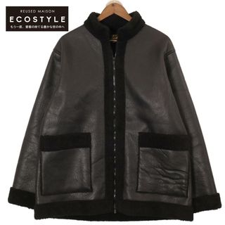 Needles - ニードルズ ﾌﾞﾗｯｸ 417 EDIFICE別注 20AW ZIPPED TIBETAN JACKET M