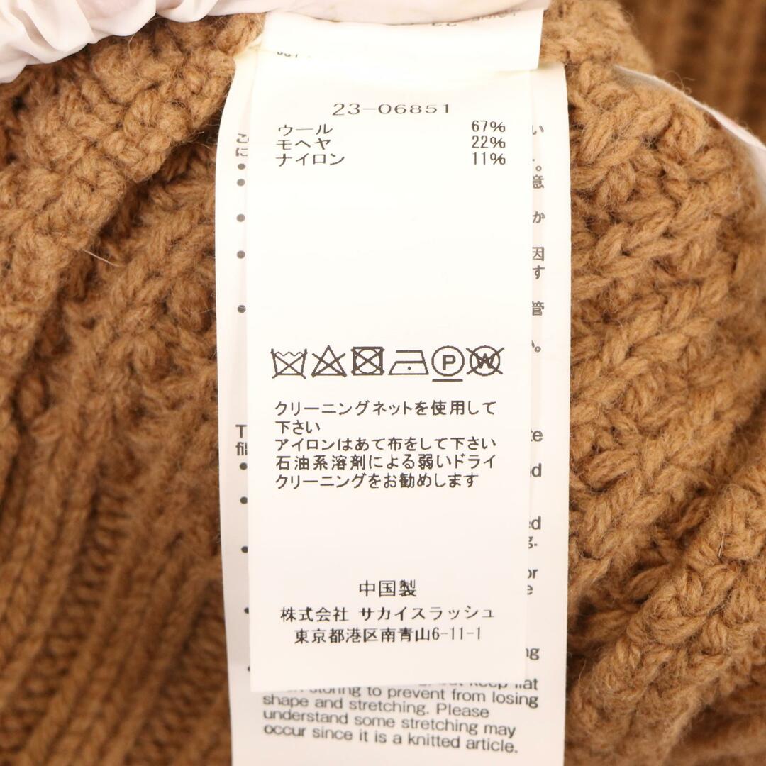 sacai(サカイ)のサカイ 23-06851  Wool Mohair Knit Pullover 2 レディースのレッグウェア(タイツ/ストッキング)の商品写真