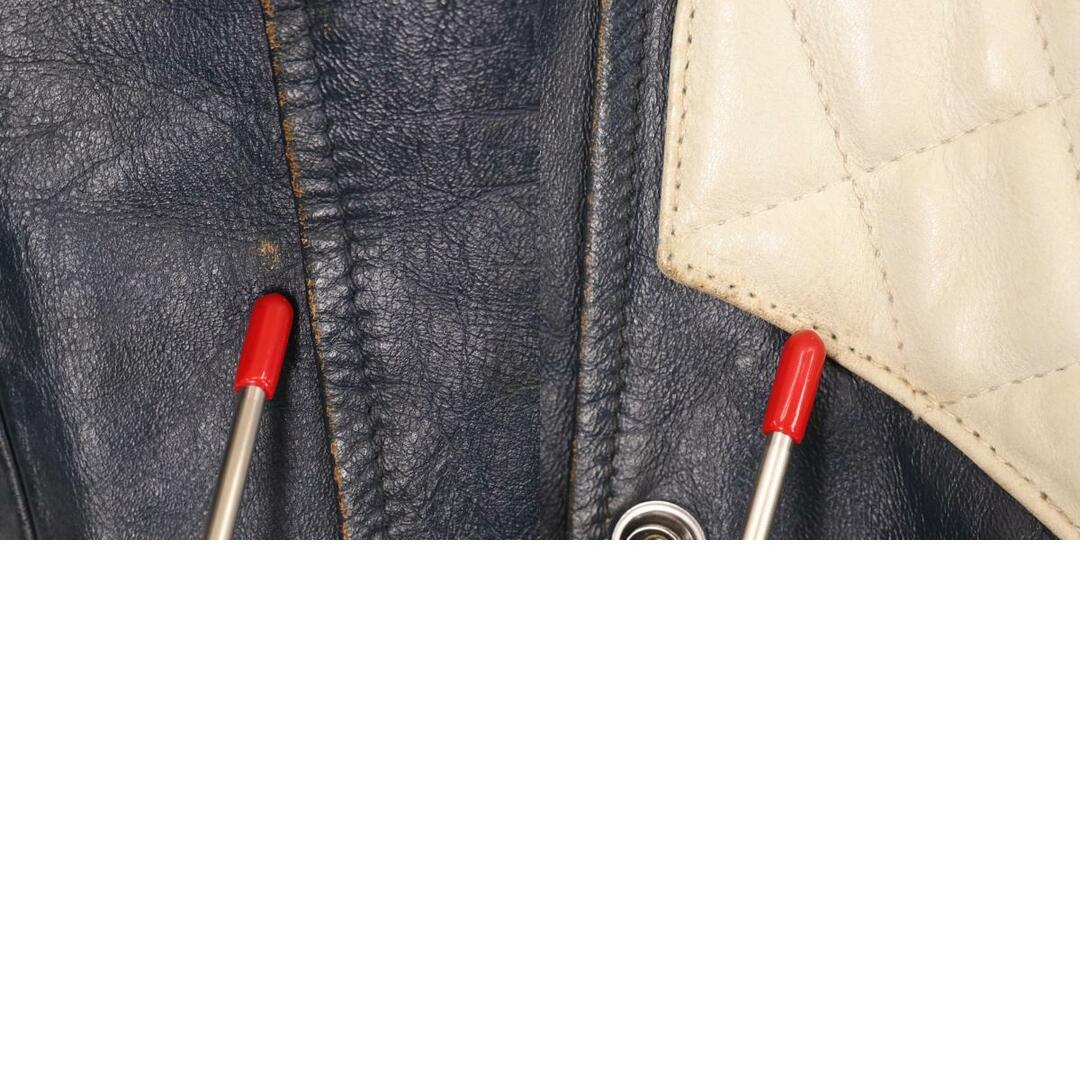 BELSTAFF(ベルスタッフ)のベルスタッフ Greensted ユーズド加工 パデット レザージャケット 48 メンズのジャケット/アウター(その他)の商品写真