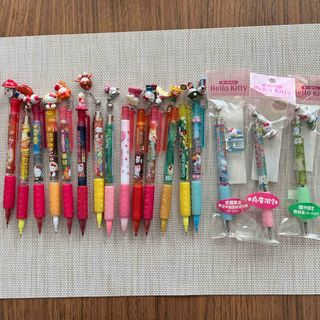 サンリオ - ハローキティ　ご当地シャープペン17本セット