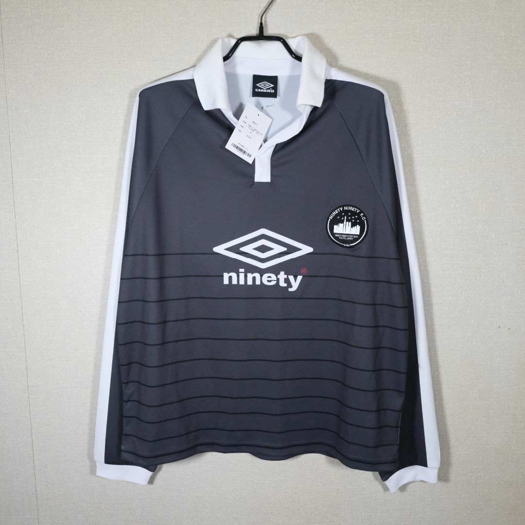 UMBRO(アンブロ)の9090 × umbro Stripe L/S Game Shirt M メンズのトップス(シャツ)の商品写真