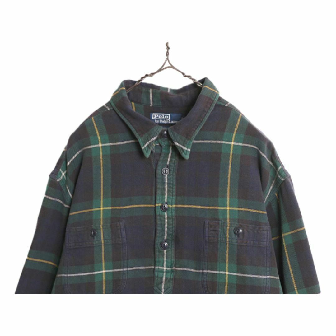 Ralph Lauren - 90s ポロ ラルフローレン チェック プルオーバー Ralph Lauren - 90s ポロ ラルフローレン チェック プルオーバー